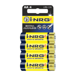 Батарейка i-NRG Extra AA LR6 + карта